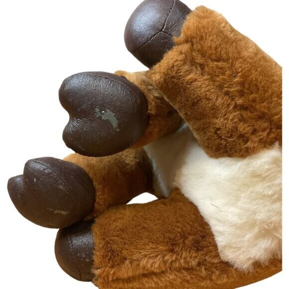 1986 Dakin Red Nose Reindeer Christmas Plush Stuffed Animal Toy Vintage - Picture 5 of 9